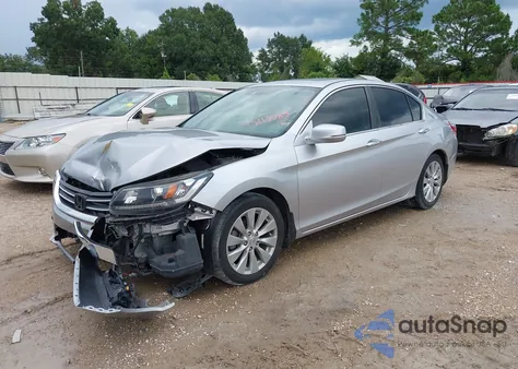 2015 Honda Accord Ex-L из США, поврежденный, VIN 1HGCR2F81FA132992